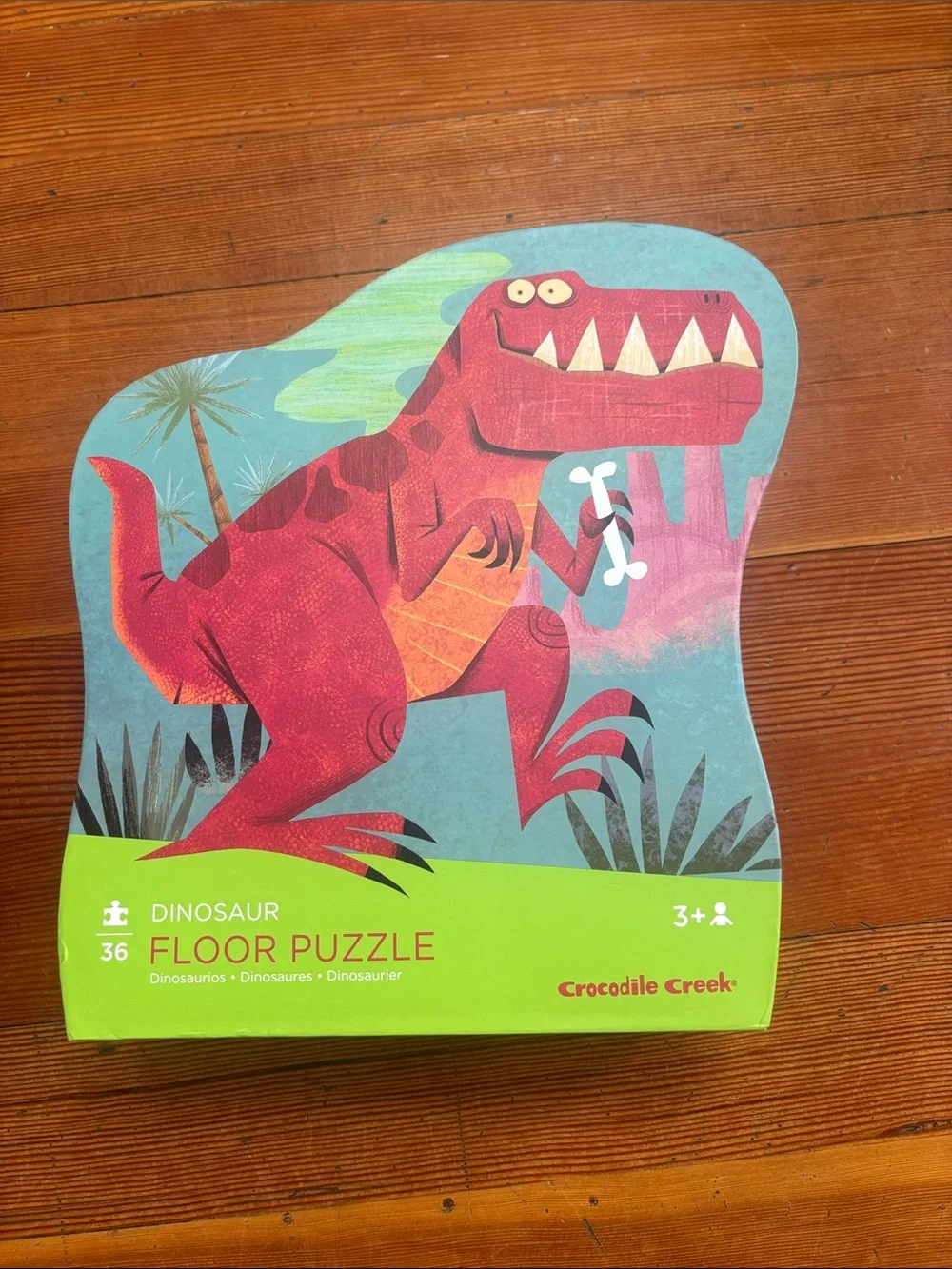 NWT Crocodile Creek Dinosaur Floor Puzzle